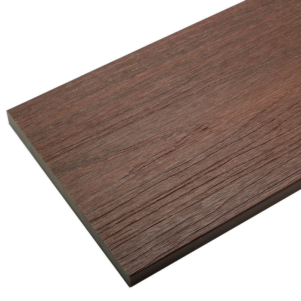 NewTechWood Fascia Board 1-in x 11-in x 6-ft Composite Brazilian Ipe Fascia Deck Board (Actual Size: 0.6-in x 11-in)