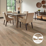 Bruce America's Best Choice Breezy Gray White Oak 6-in W x 3/8-in T x Varying Length Handscraped Engineered Hardwood Flooring (30.63-sq ft / Carton)