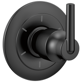 Delta Trinsic 0.5-in Matte Black Universal Bathtub/Shower Diverter Trim, 2.5-in Length