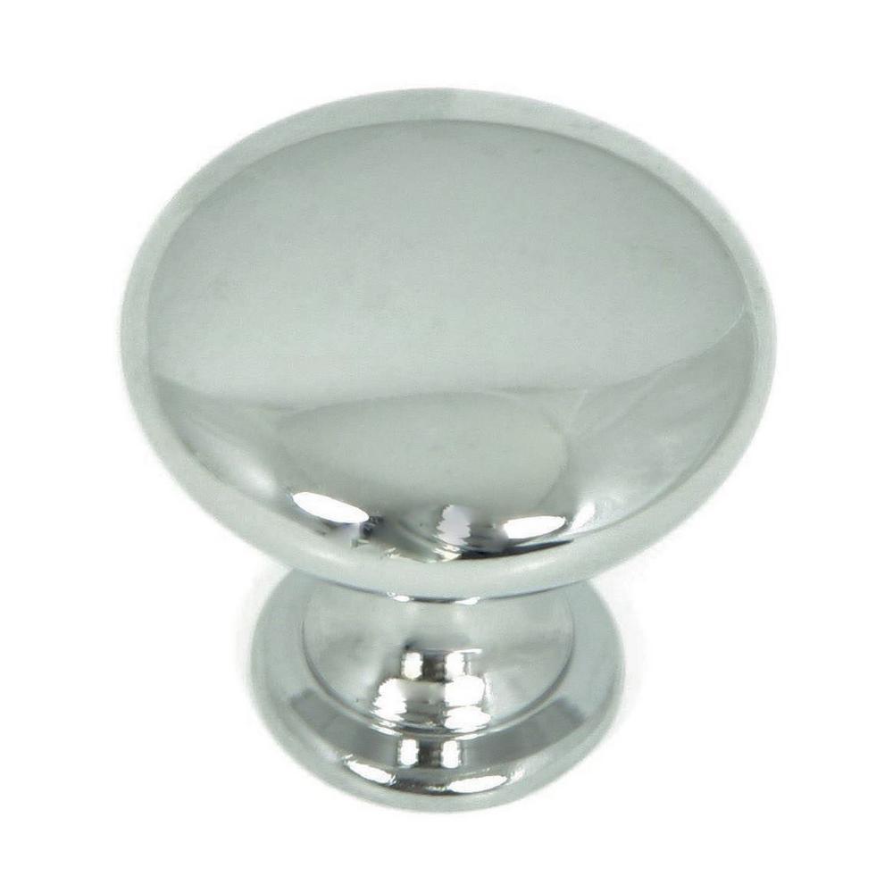1.25 in. Matte Black Round Cabinet Knob (Pack of 10) - Super Arbor