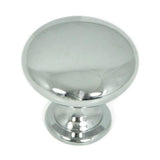 1.25 in. Matte Black Round Cabinet Knob (Pack of 10) - Super Arbor