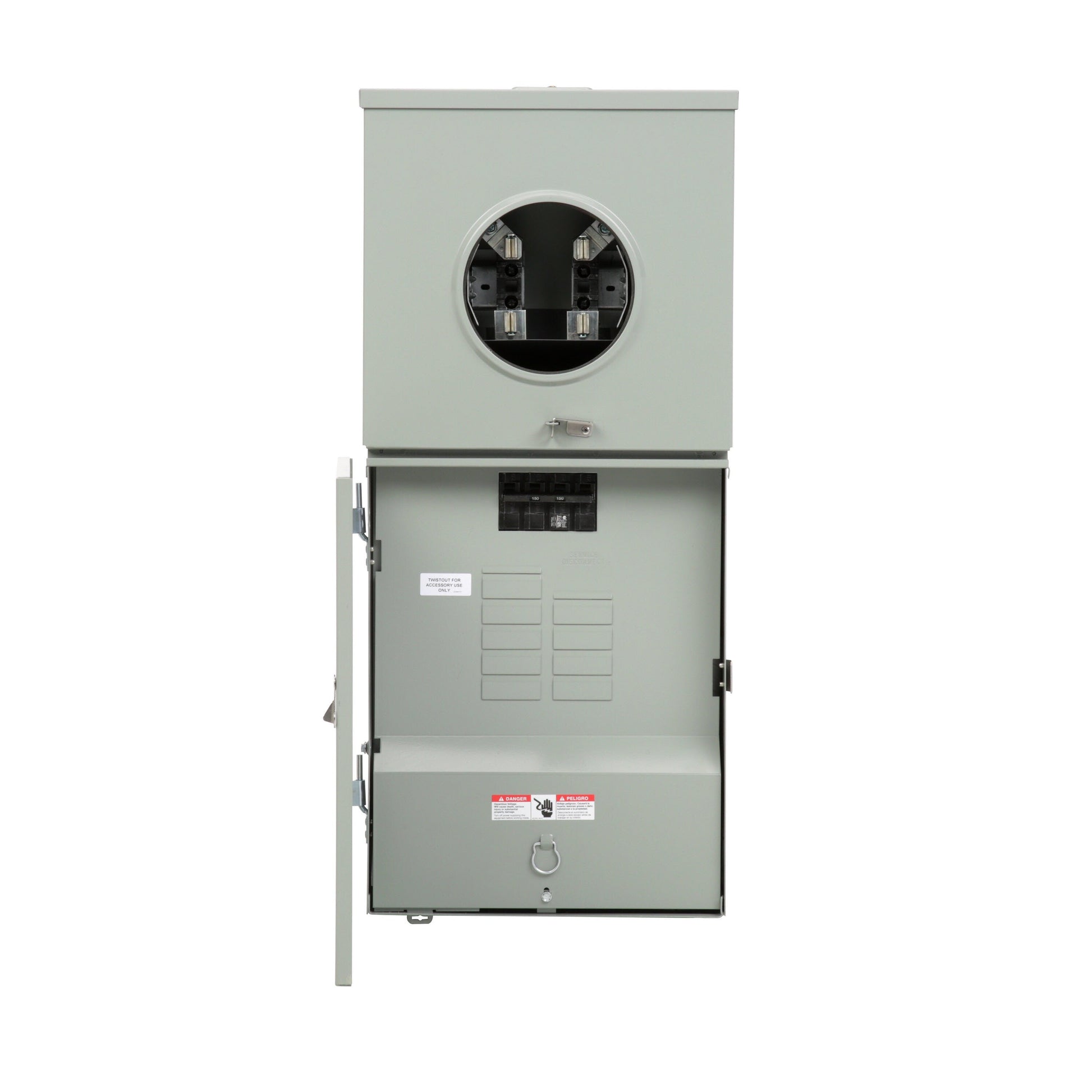 Siemens Siemens/Murray Brand 150-Amp 8-space load center - angle view