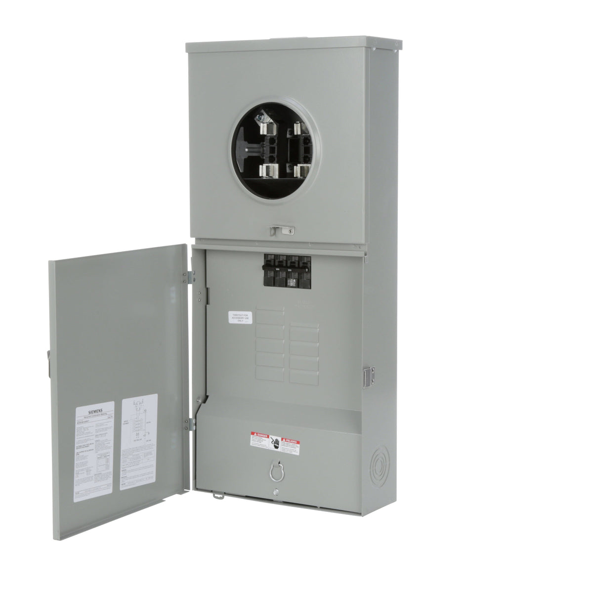 Siemens Siemens/Murray Brand 200-Amp 8-space load center - front view