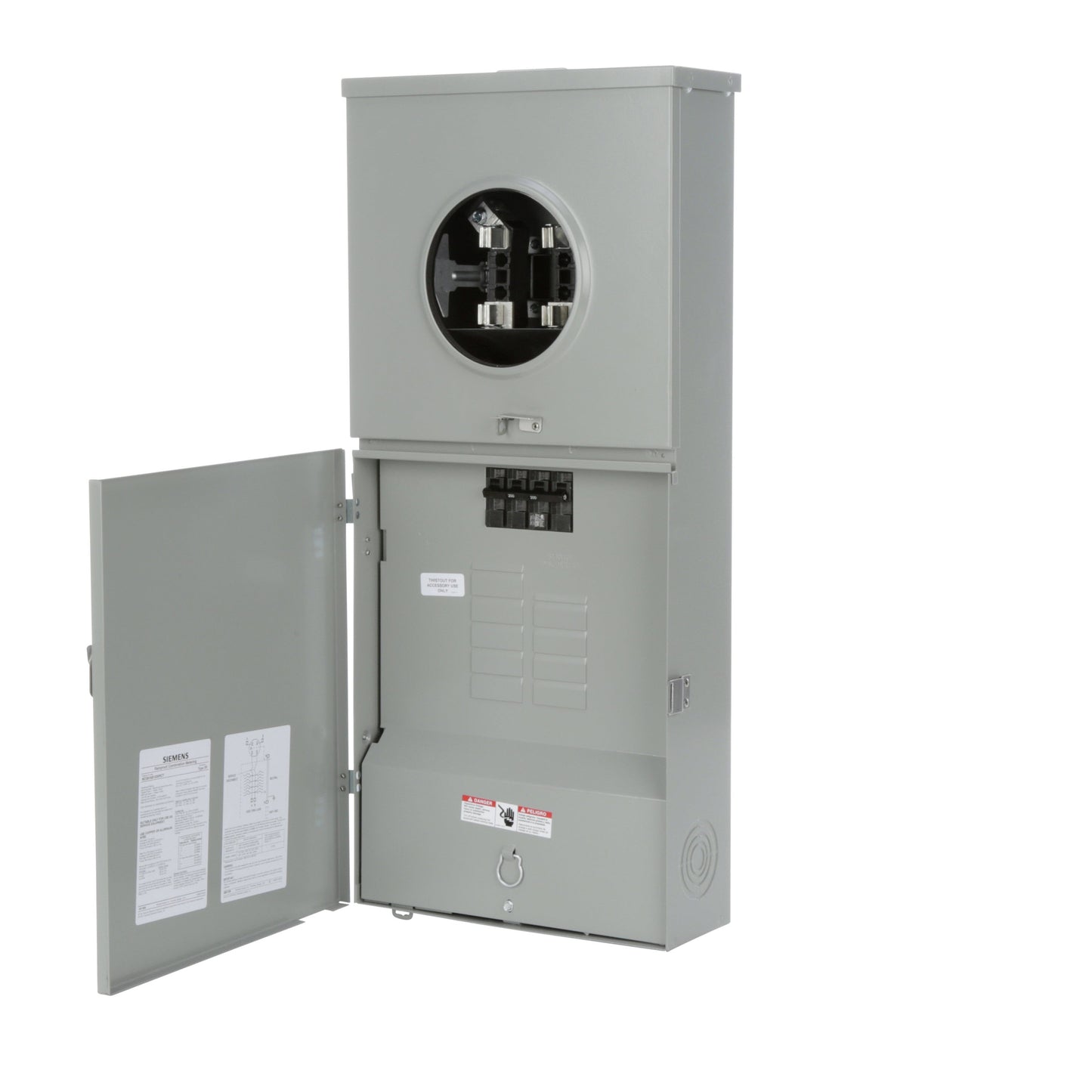 Siemens Siemens/Murray Brand 200-Amp 8-space load center - front view