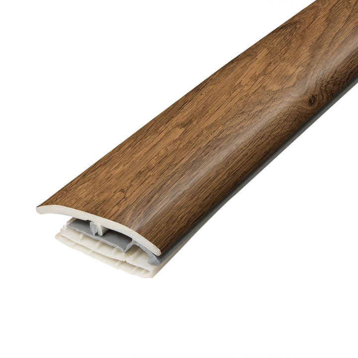 SimpleSolutions Elite Lowland Forest Oak 3-in x 86-in Vinyl Floor 4-in-1 Moulding