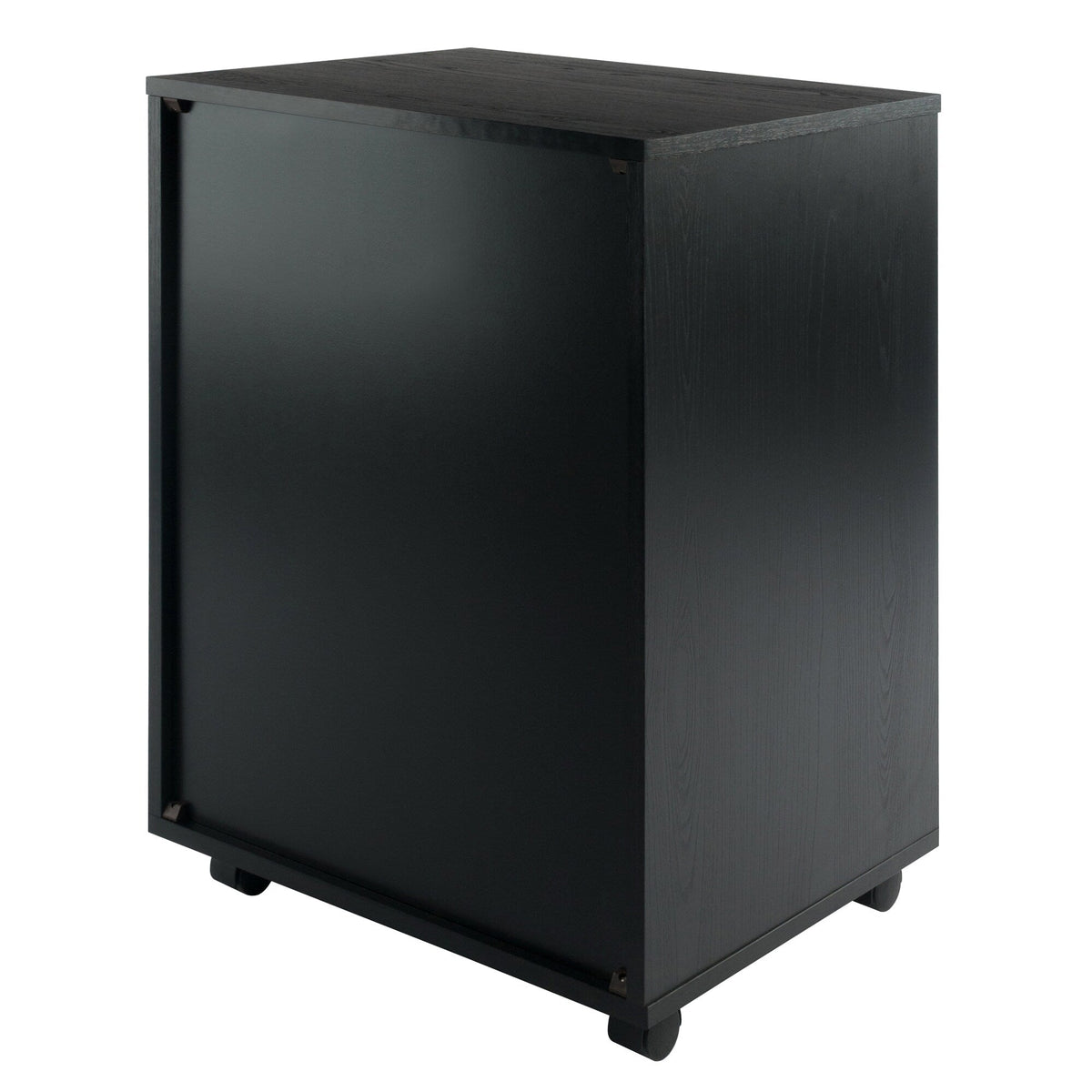 Winsome Wood Halifax Black 5-Drawer 19.21-in File Cabinet