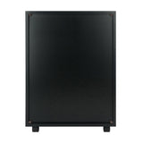 Winsome Wood Halifax Black 5-Drawer 19.21-in File Cabinet