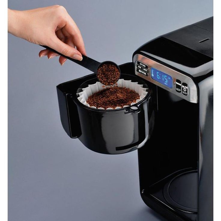 Hamilton Beach 12-Cup Black Residential Combination Coffee Maker