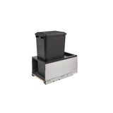 Rev-A-Shelf 50-Quart Plastic Soft Close Pull Out Trash Can