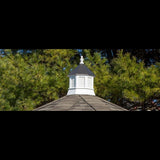 YardCraft Select 22-in x 27-in White/Bronze Roof Vinyl Cupola with Aluminum Roof