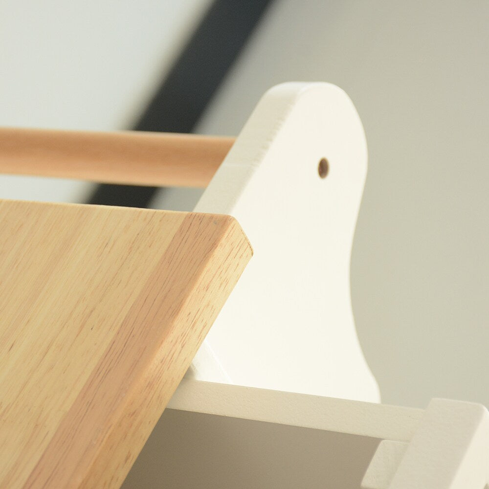 Miki Shinly White Mdf Base with Mdf Top Rolling Kitchen Island (18.11-in x 53.93-in x 35.03-in)