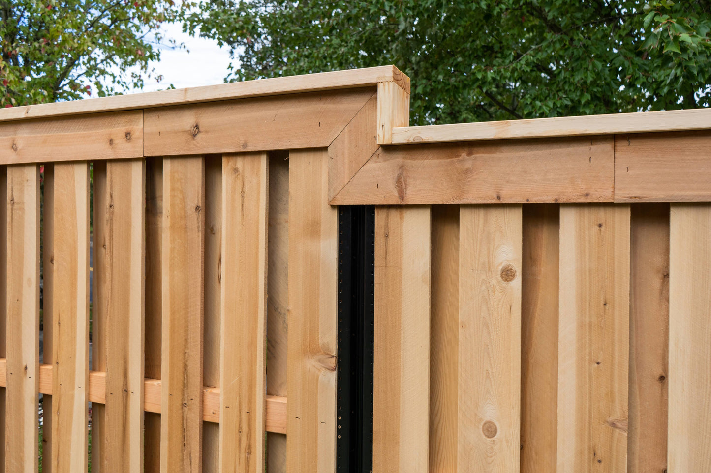 Lifetime Steel Post 8-ft H x 4-in W Powder-coated Steel Post and Rail Yard Line Fence Post
