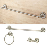 Kingston Brass 4-Piece Laurel Oil Rubbed Bronze Decorative Bathroom Hardware Set - Super Arbor