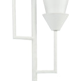 Progress Lighting Pinellas 3-Light White Plaster Modern/Contemporary Opal Glass Tiered Medium Hanging Pendant Light
