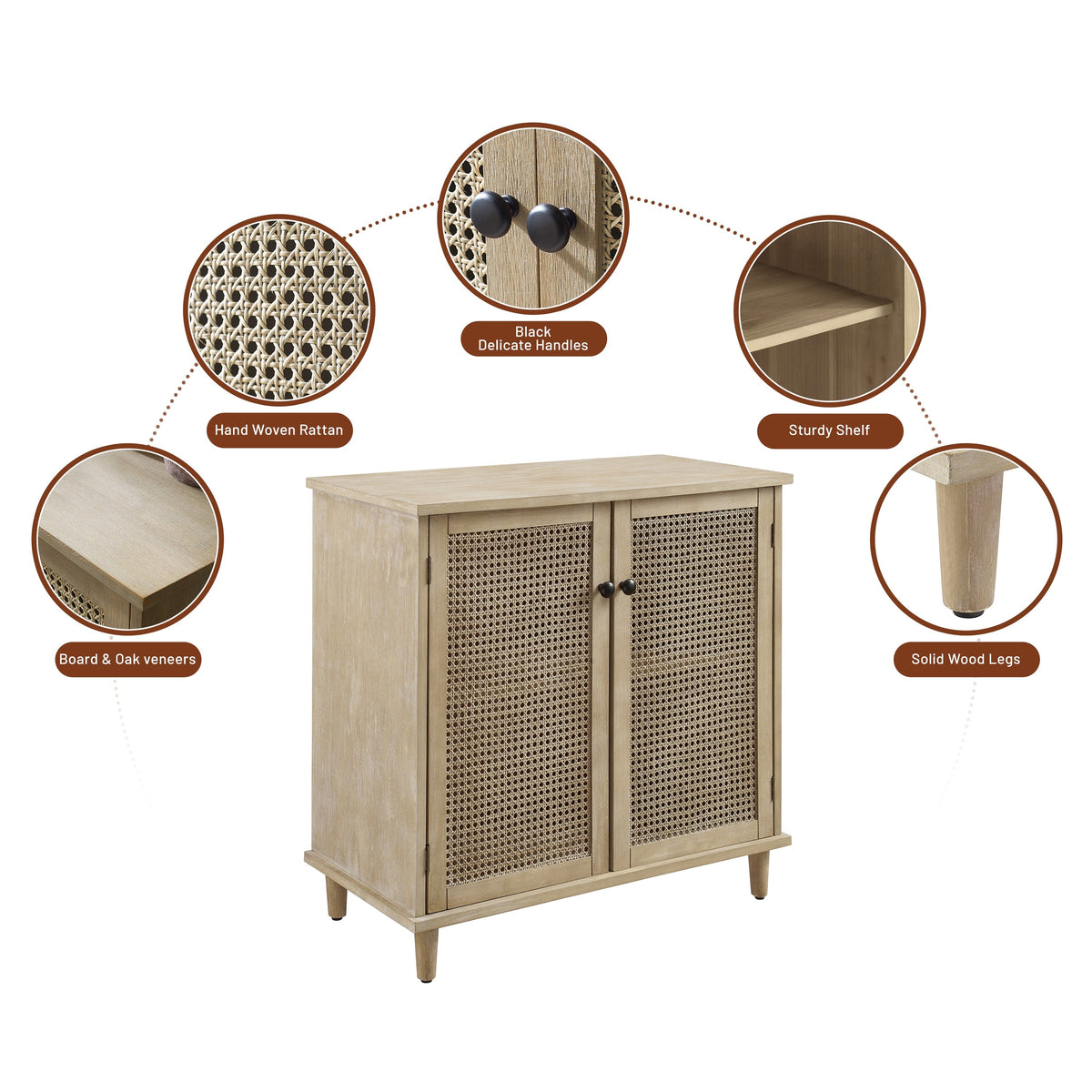 Art Leon 31.5-in W x 31.5-in H Wood Composite Multiple Colors/Finishes Freestanding Utility Storage Cabinet