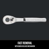CRAFTSMAN 72-Tooth 3/8-in Drive Ratchet
