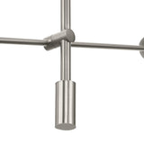 Progress Lighting Cornett 6-Light Brushed Nickel Modern/Contemporary Chandelier