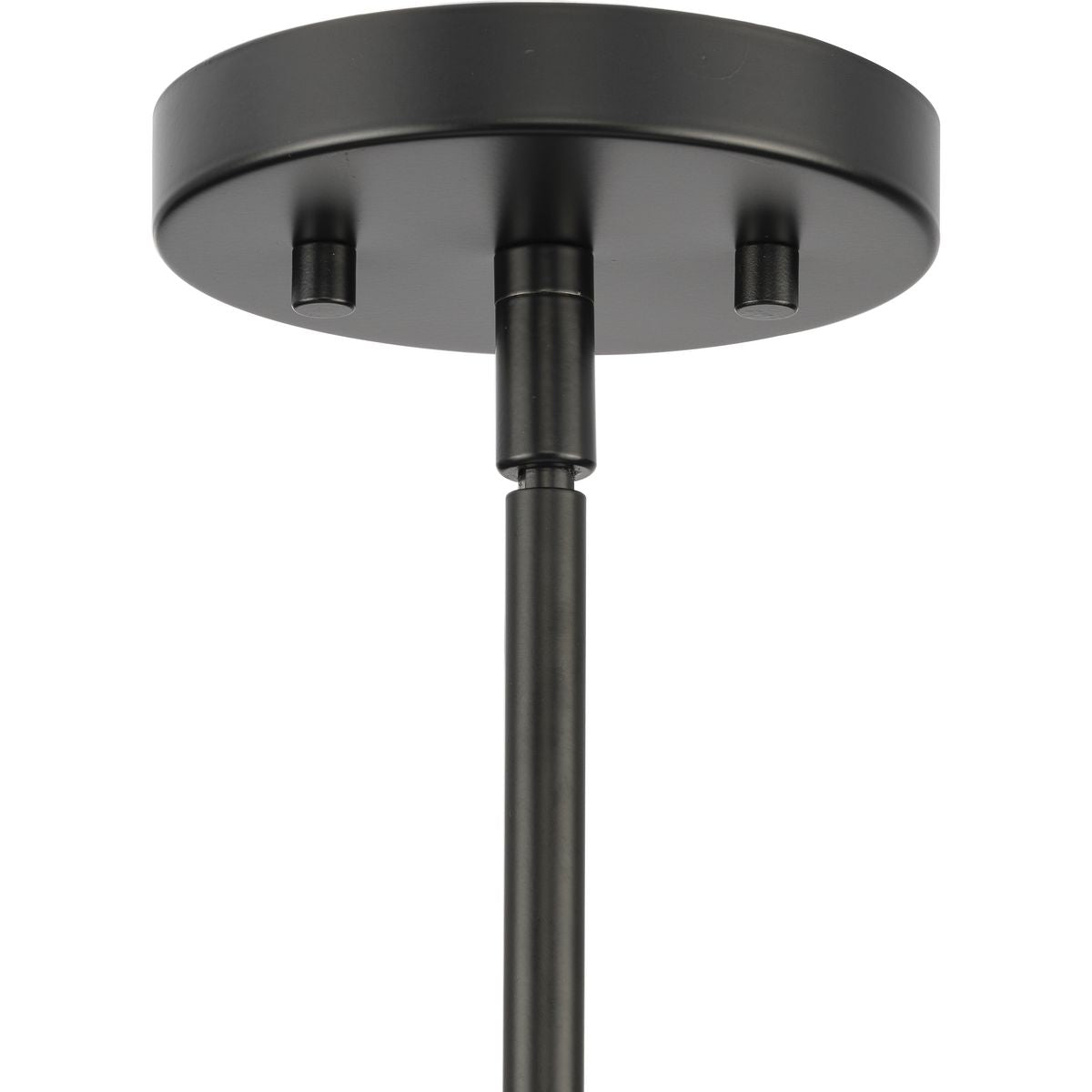 Progress Lighting Cornett 6-Light Matte Black Modern/Contemporary Led Chandelier