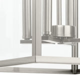Progress Lighting Hillcrest 4-Light Brushed Nickel Transitional Chandelier