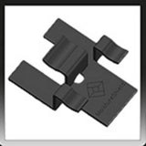MoistureShield 1-in Steel Hidden Deck Fasteners Black (450-pack)