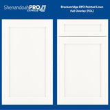 Shenandoah PRO Express Breckenridge 24-in W x 34.5-in H x 24-in D Linen Full Overlay 3-Drawer Base Fully Assembled Plywood Cabinet
