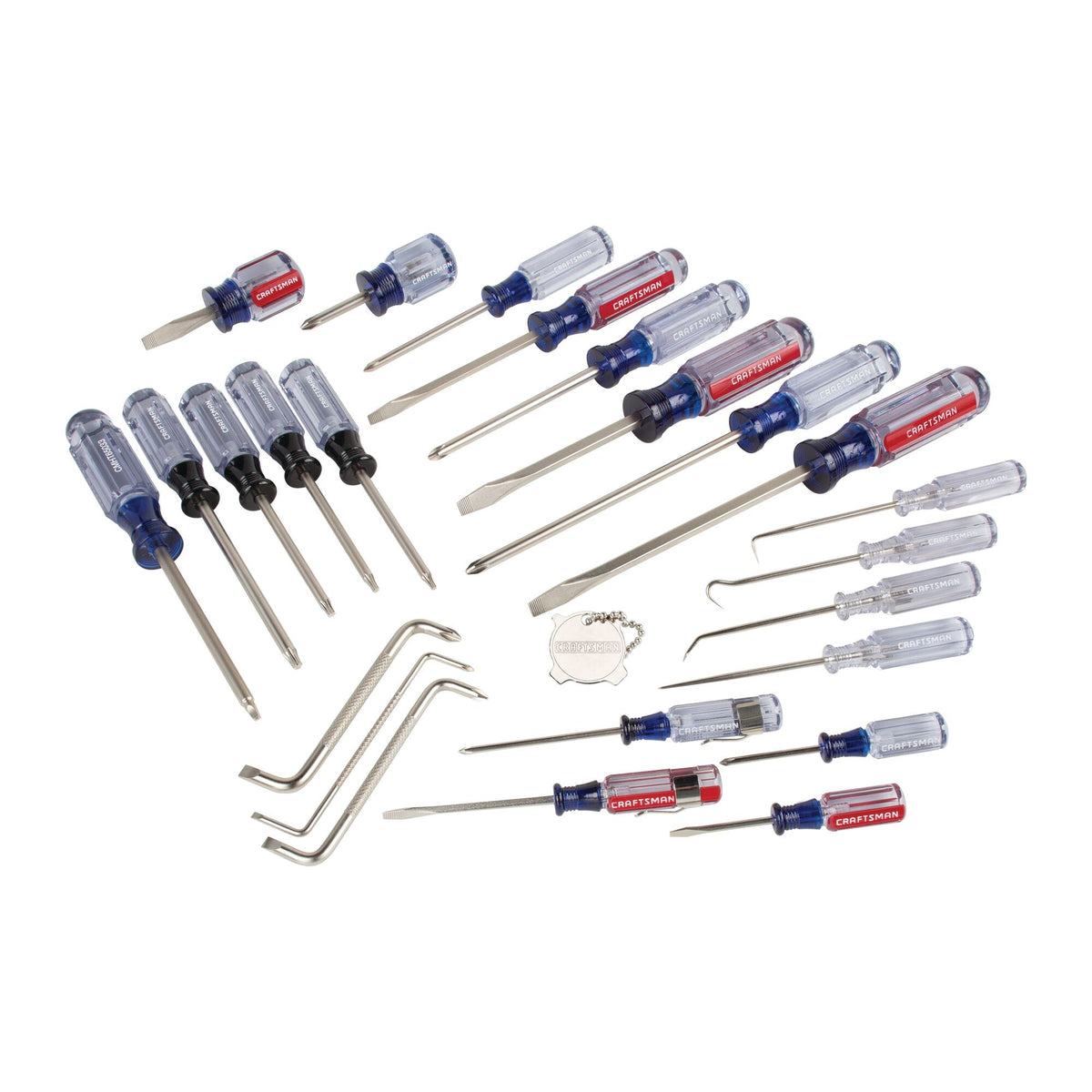 CRAFTSMAN 25-Piece Acetate Handle Screwdriver Set, CMHT65046