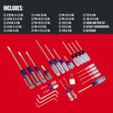 CRAFTSMAN 25-Piece Acetate Handle Screwdriver Set, CMHT65046