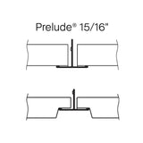 Armstrong Ceilings Prelude 48-in Galvanized Steel White Cross Tee