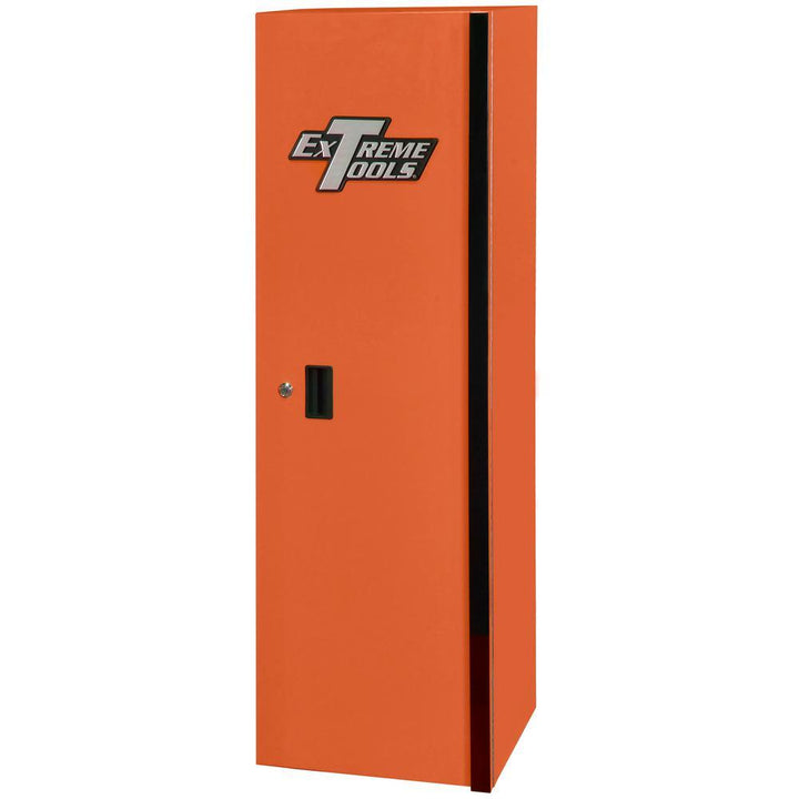 19 in. 3-Drawer Side Orange Tool Chest with Black Handles and Trim - Super Arbor