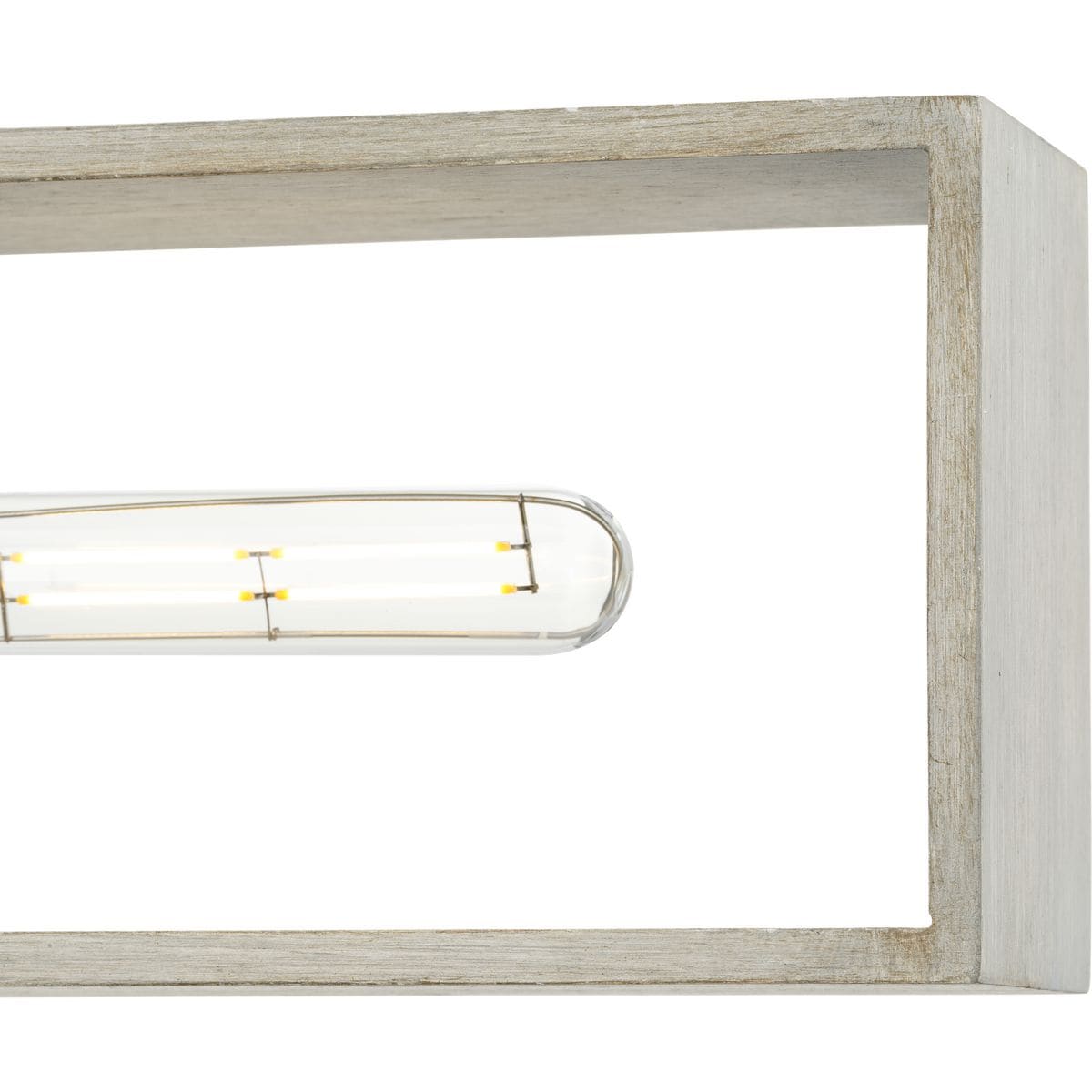Progress Lighting Boundary 4-Light Brushed Nickel Modern/Contemporary Chandelier