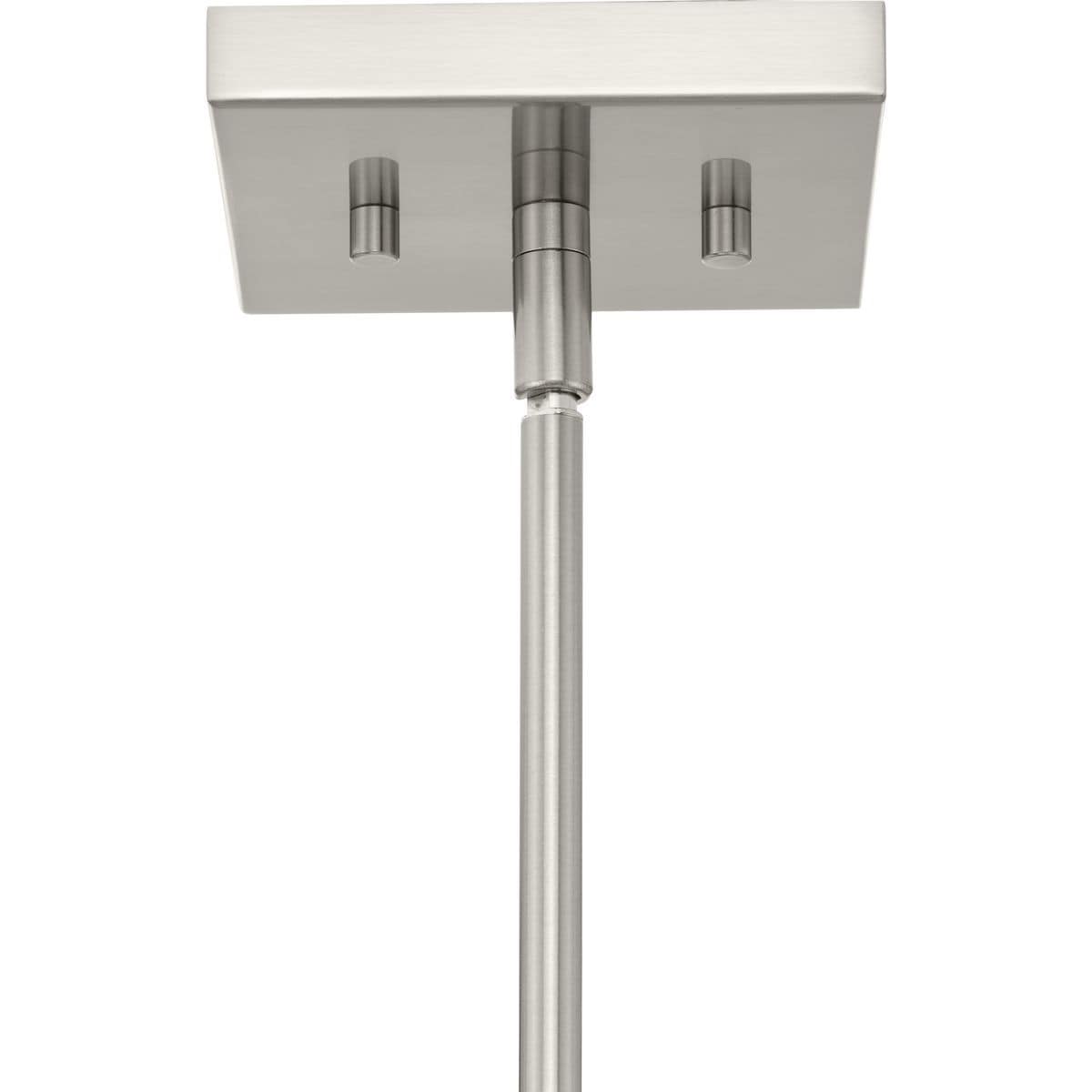 Progress Lighting Boundary 4-Light Brushed Nickel Modern/Contemporary Chandelier