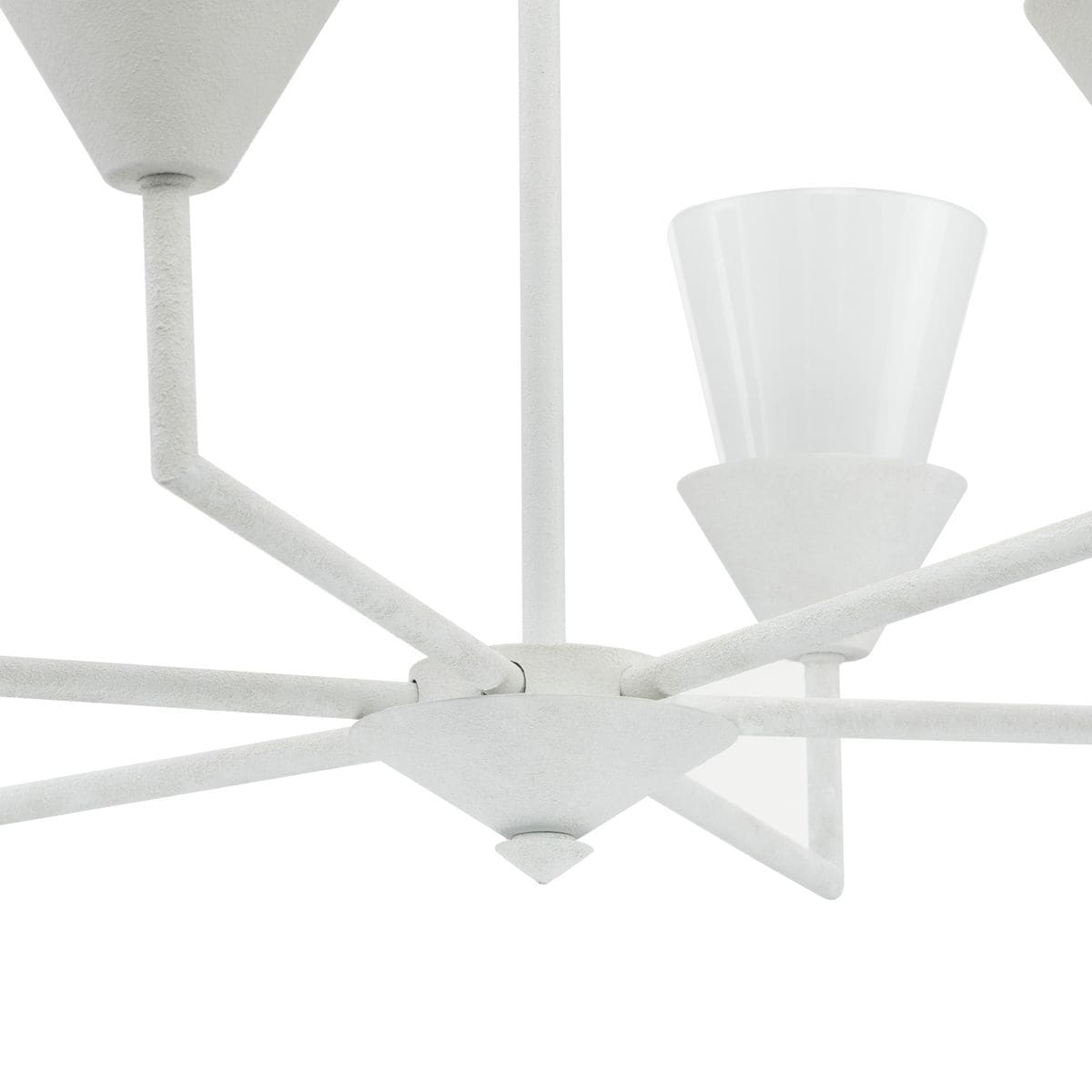 Progress Lighting Pinellas 6-Light White Modern/Contemporary Chandelier