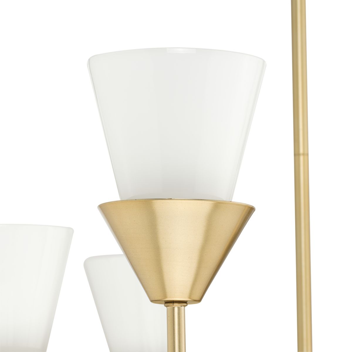 Progress Lighting Pinellas 6-Light Gold Modern/Contemporary Chandelier