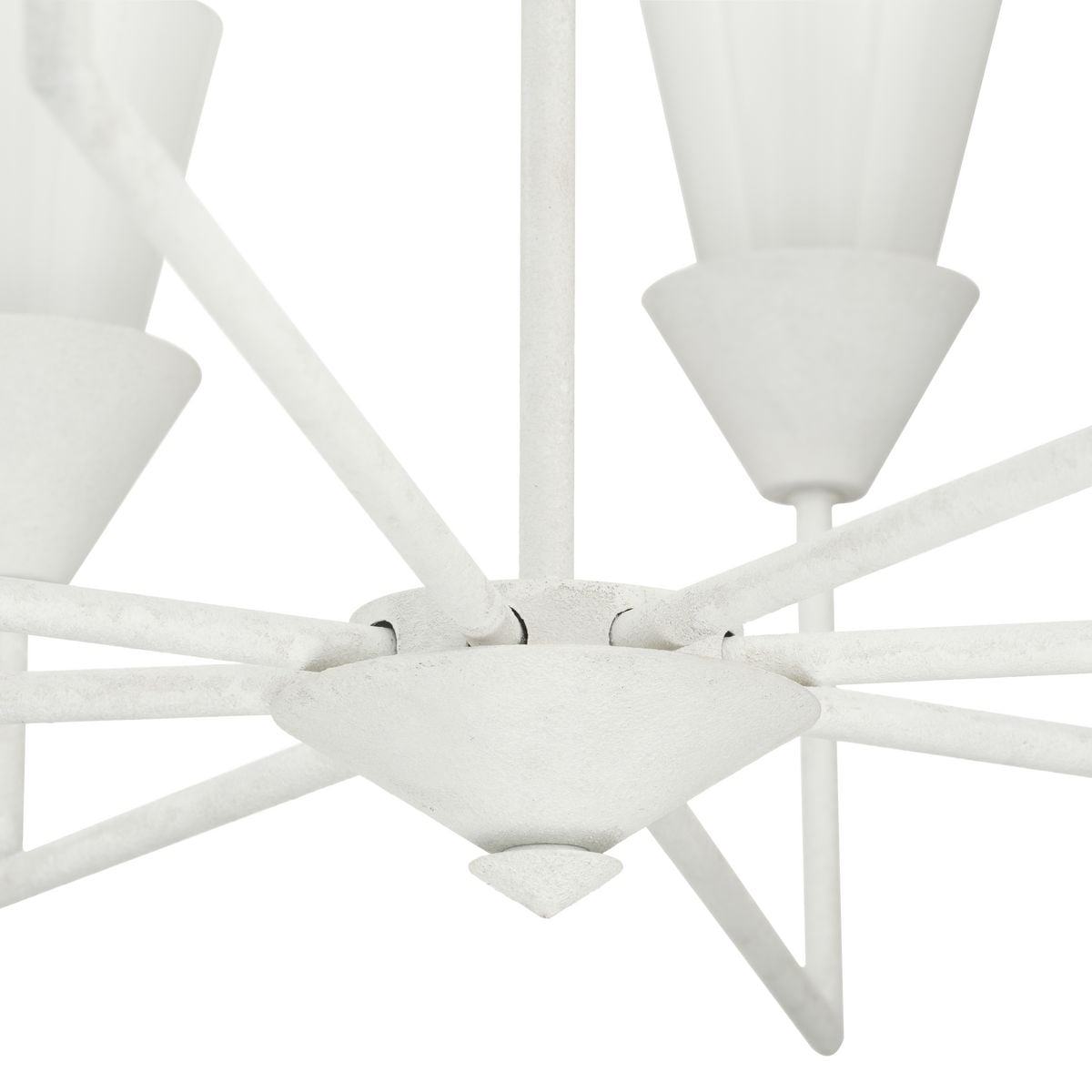 Progress Lighting Pinellas 8-Light White Modern/Contemporary Chandelier