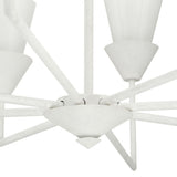 Progress Lighting Pinellas 8-Light White Modern/Contemporary Chandelier