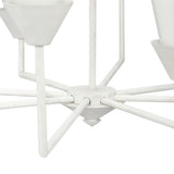 Progress Lighting Pinellas 8-Light White Modern/Contemporary Chandelier