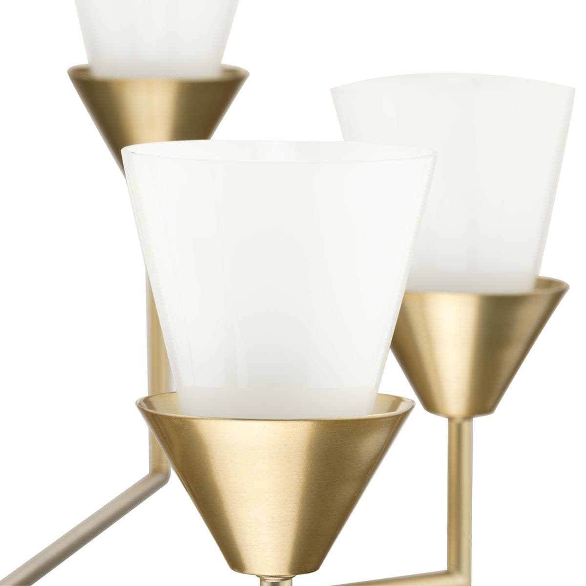 Progress Lighting Pinellas 8-Light Gold Modern/Contemporary Chandelier