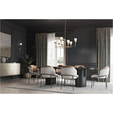 Progress Lighting Pinellas 8-Light Gold Modern/Contemporary Chandelier