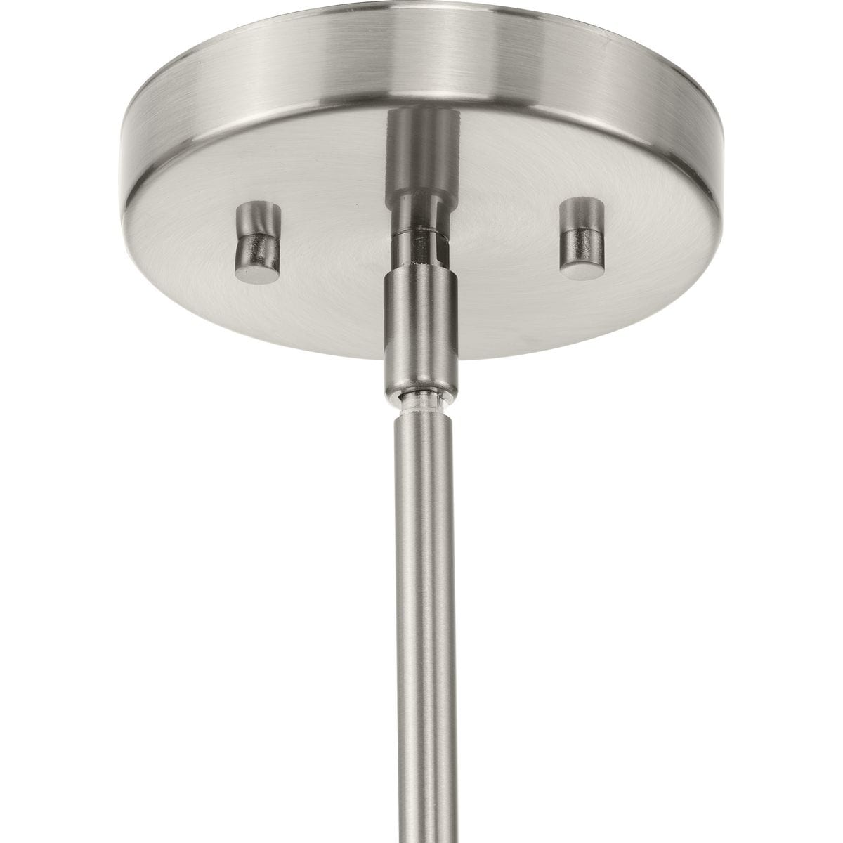 Progress Lighting Haas 6-Light Brushed Nickel Mid-century Chandelier