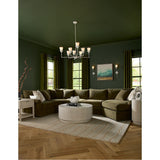 Progress Lighting Pinellas 8-Light White Modern/Contemporary Chandelier