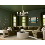 Progress Lighting Pinellas 8-Light White Modern/Contemporary Chandelier