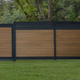 Infinity Euro 6-ft H x 6-ft W King Cedar Privacy Composite Fence Panel