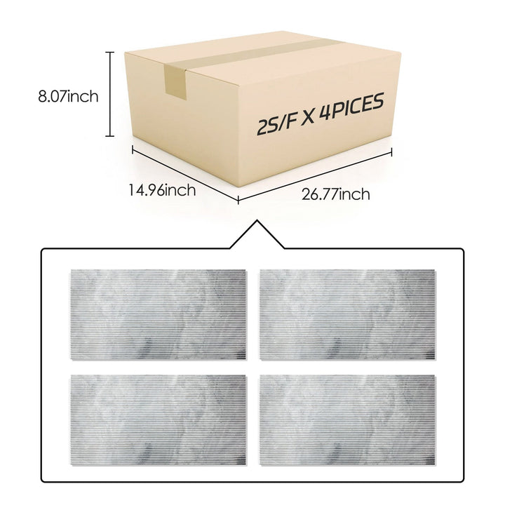 Xspracer Gray 12-in x 24-in Multi-finish Natural stone Marble Marble look Wall Tile product image