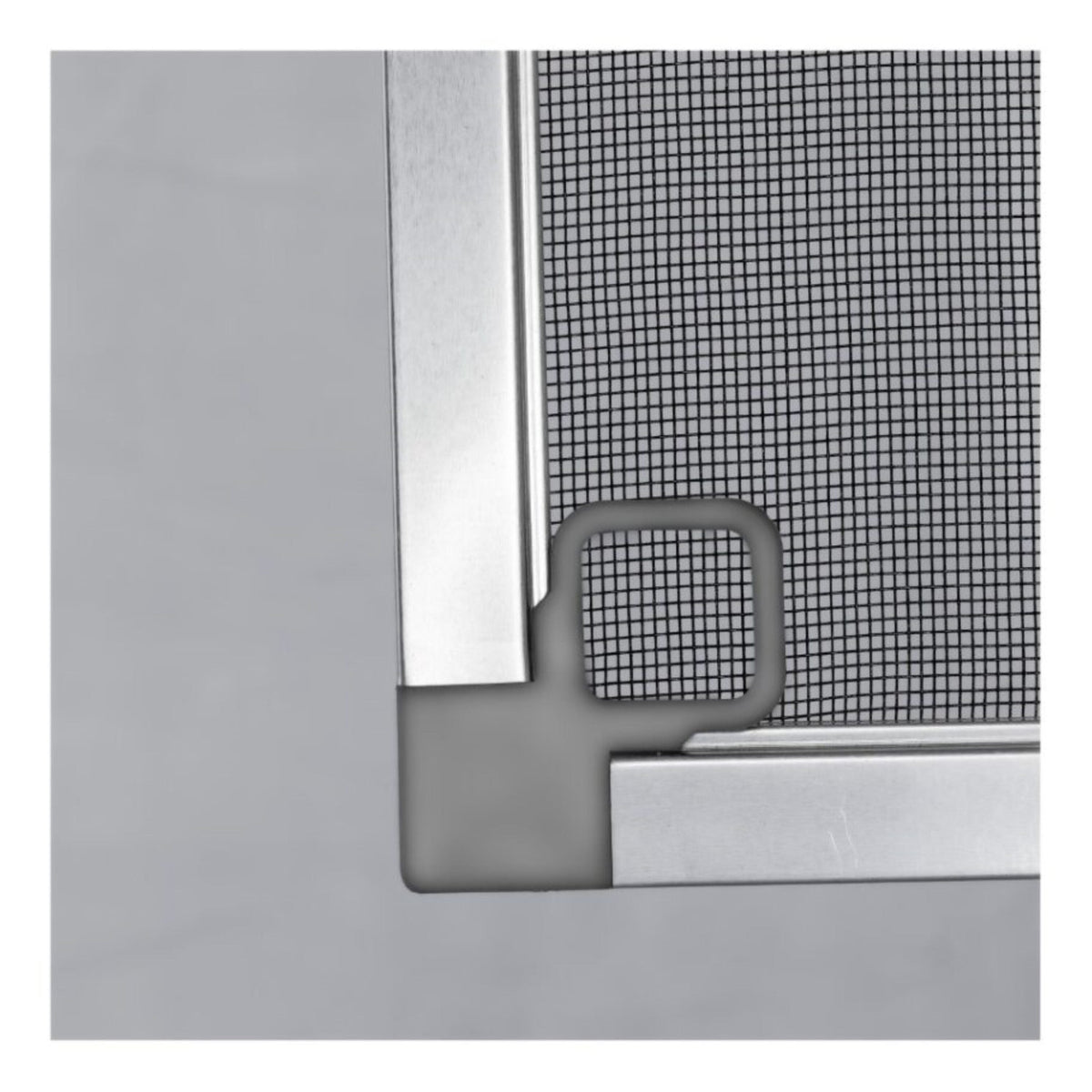 Project Source 40000 Series Replacement 30-in x 54-in x 1-3/4-in Jamb Silver Aluminum Single-Pane Single-Hung Window, Half Screen Included