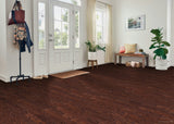 Bruce Turlington Lock and Fold Cherry Oak 3-in W x 3/8-in T x 60-in Smooth/Traditional Engineered Hardwood Flooring (22-sq ft / Carton)