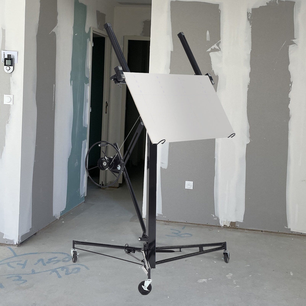 Maocao Hoom 13ft Drywall Lift 13-ft H x 53.5-in L x 53.5-in W Steel Drywall Lift
