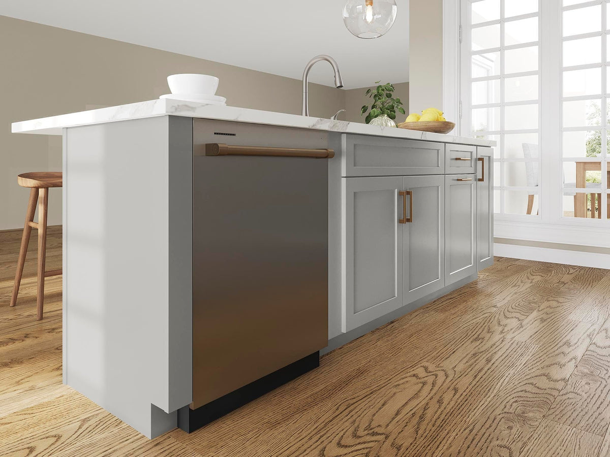 Shenandoah PRO Express Breckenridge 12-in W x 34.5-in H x 24-in D Stone Full Overlay 1-Drawer Base Fully Assembled Plywood Cabinet (Recessed Panel Shaker Style)