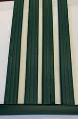 Pexco 6-ft H x 1-3/8-in W Green Hdpe Chain Link Fence Slat 78-Pack