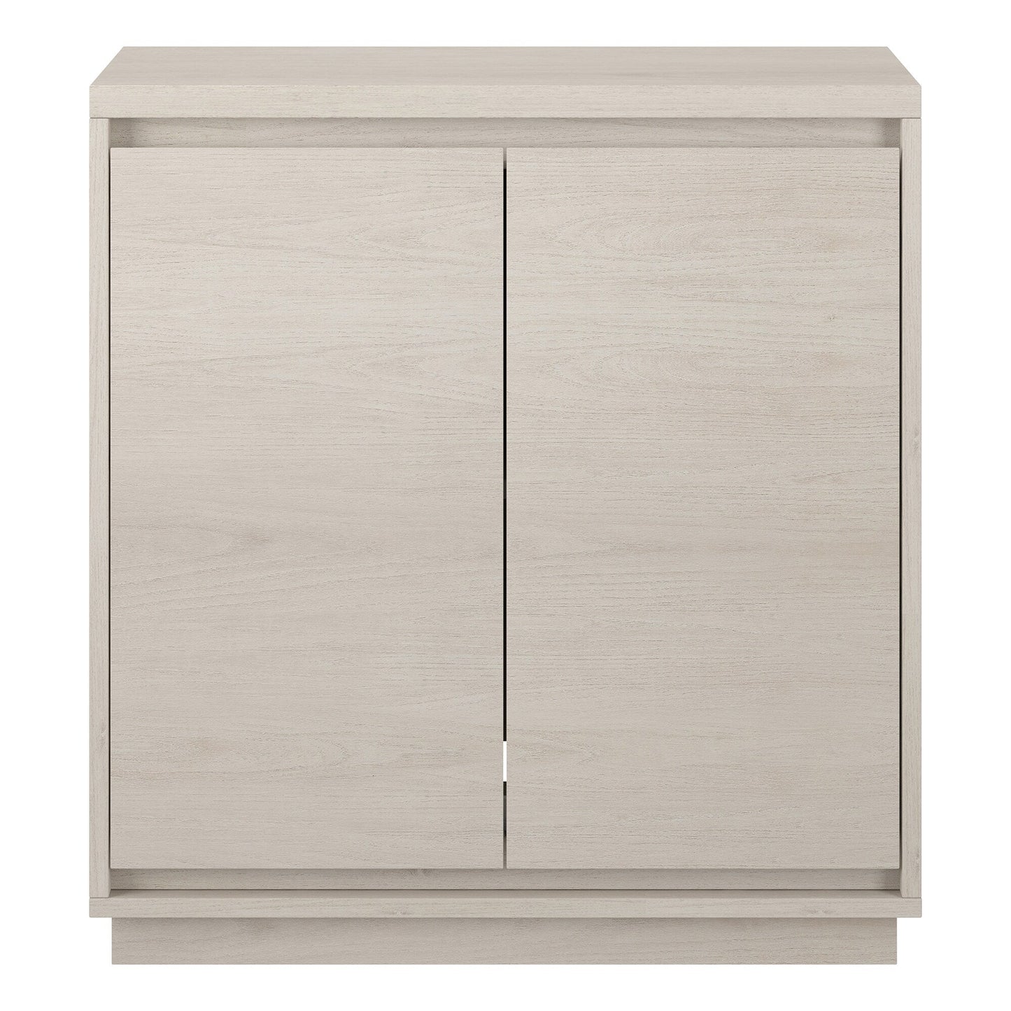 Hailey Home Presque Alder White 2-Shelf Office Cabinet