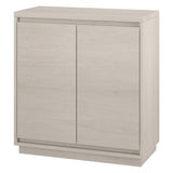 Hailey Home Presque Alder White 2-Shelf Office Cabinet